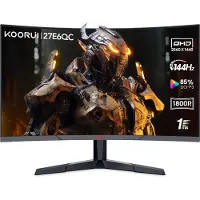 Koorui Ecran Pc 27E6QC 27 WQHD LED 144Hz AMD FreeSync HDMI DisplayPort