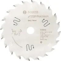Bosch 2608642385 - Lame de Scie Circulaire Top Precision Best pour Wood, 165 x 20 x 1,8 mm, 20D