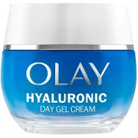 Olay Crème de jour Hyaluronic Gel - sans parfum - hydrate la peau et la rend repulpée et lisse - 50 ml