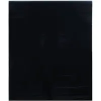 vidaXL Films pour fenêtre 3 pcs statique dépoli noir PVC