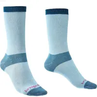 Bridgedale Liner Coolmax Long Socks Bleu EU 44+ Femme