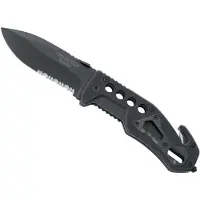 Black Fox Black Pliage Rescue Knife G10 Handl Lama Knife.