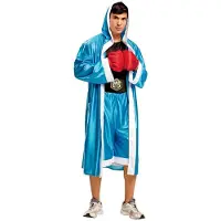 MOM Boxer Man Costume Bleu M-L Enfants