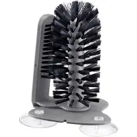 Westmark Gläser Spülbürste mit Saugfuss, Ustensiles de nettoyage, Multicolore