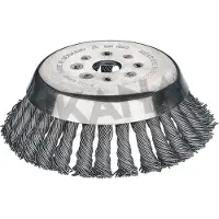 Ratioparts Brosse Ratioparts pour joints, brosse pour enlever les mauvaises herbes, brosse pour végétation envahissante, dimensions : 155 x 0,50 x 25,4 mm