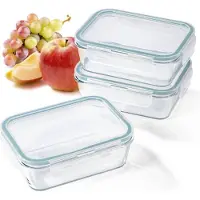 DS Produkte GOURMETmaxx Glas-Frischhaltedosen Klick-It 3 Dosen 900 ml