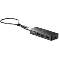 HP USB-C Travel Hub G2 - Station d'accueil - USB-C - VGA HDMI - Europe - pour EliteBook 645 G9 655 G9; Fortis 14 G10; Pro x360; ProBook 445 G9 455 G9 Fortis 14 G9