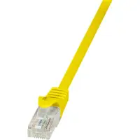 Logilink CAT 6 câble patch U/UTP EconLine jaune 1 m