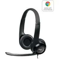 Logitech Casque filaire USB-A H390 - noir