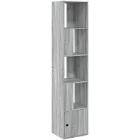 vidaXL Bibliothèque sonoma gris 40x36x189 cm bois d'ingénierie