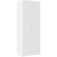 vidaXL Highboard blanc 70x42,5x185 cm Bois composite