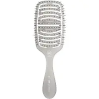 Olivia Garden ESSENTIAL CARE FLEX Medium Hair Bristles brosse à cheveux Ice Grey 1 pcs
