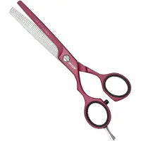 Jaguar Ciseaux de coiffure 5,5 pouces, Sharp Pastel Plus Offset - Berry Thinner