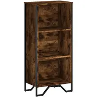 vidaXL Bibliothèque chêne fumé 50x31x106 cm bois d'ingénierie