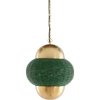Light & Living - suspension - Cetara - vert - métal - E27 - 2983378