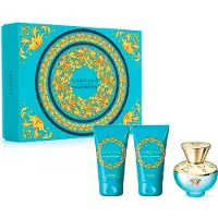 Versace Dylan Turquoise Pour Femme set Eau de Toilette, 50ml + Gel douche 50ml + Lait corporel 50ml