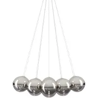 Lodes Random Cloud 14 Suspension Ø 28 cm | Chrome | 2700 K