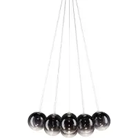 Lodes Random Cloud 14 Suspension Ø 23 cm | Glossy Smoke | 2700 K