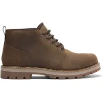 Timberland pour homme. TB0A69TWEM61 Britton Road Mid bottes chukka en cuir marron (44), Plat, Lacets, Casuel, Durable
