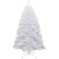 vidaXL Sapin de Noël artificiel à charnières avec neige floquée 120 cm