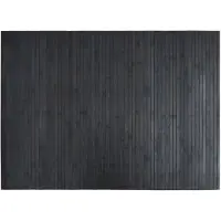 vidaXL Tapis rectangulaire gris 70x100 cm bambou