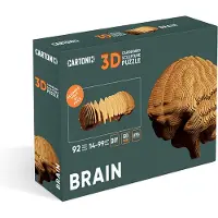 Cartonic Casse-tête 3D en carton - Cerveau