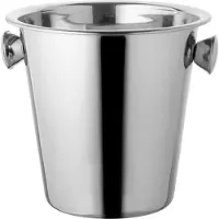 HorecaTraders Refroidisseur à vin | acier inoxydable | 21(h) x Ø22,5 cm