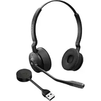 Jabra YOU'RE ON Jabra 9559-450-111 écouteur/casque Sans fil Arceau Bureau/Centre d'appels Noir, Titane