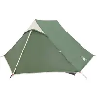 vidaXL Tente de camping 2 personnes Vert Étanche
