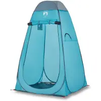 vidaXL Tente de protection visuelle bleue Pop-Up étanche à l'eau