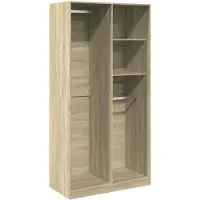 vidaXL Armoire Chêne Sonoma 100x50x200 cm Bois composite