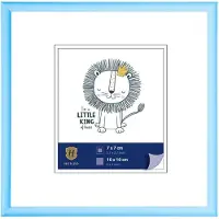 Henzo Cadre photo Napoli - 10x10cm - Bleu clair