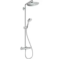 Hansgrohe Croma select s 280 showerpipe avec thermostat chrome 26790000