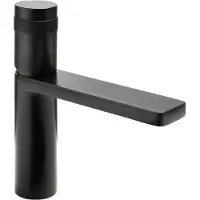 Blaufoss Sonic robinet de lavabo noir mat
