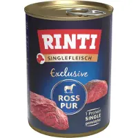 Rinti Singlefleisch Exclusive Horse Pure aliment monoprotéique avec viande de cheval 6x400 g