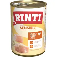 Rinti Sensible - Boeuf avec riz - 12 x 400 g