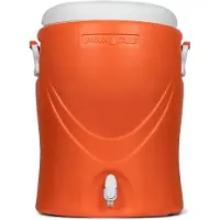 Corel Platino 10 Gallone - Isolierter Getränkespender / Trinkkühler mit Tipp - 40 Liter - Orange, Rafraîchisseur de bouteille, Orange
