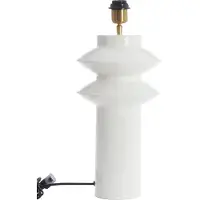 Light & Living - lampe de table - Petch - blanc - métal - luminaire individuel - E27 - 8313246