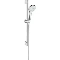 Hansgrohe Ensemble de douche Croma Select S 110 Vario barre 65 cm blanc/chromé
