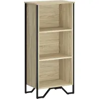 vidaXL Bibliothèque chêne sonoma 50x31x106 cm bois d'ingénierie