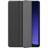Just in Case Tri-Fold Samsung Galaxy Tab S10 Plus / S9 Plus / S9 FE Plus Book Case Noir