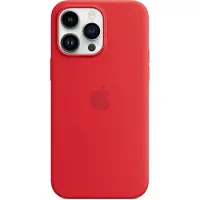 Apple Coque en silicone MagSafe iPhone 14 Pro Max - Red