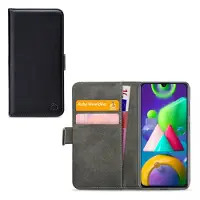 Mobilize Porte-monnaie classique Gelly (Samsung Galaxy M21), Coque pour téléphone portable, Noir