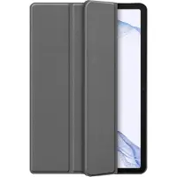 Just in Case Tri-Fold Porte-stylet Samsung Galaxy Tab S8 / S7 Plus / S7 FE Book Case Gris