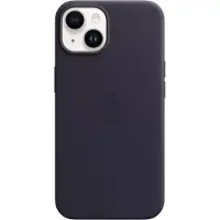Apple Coque Leather MagSafe iPhone 14 Plus - Ink