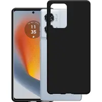 Just in Case Soft Design Motorola Edge 50 Fusion Back Cover Noir
