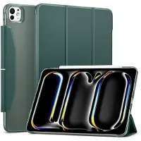 ESR Étui Ascend Trifold (Apple iPad Pro 13 2024), Étui pour tablette, Vert, Transparent