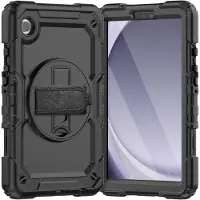 Just in Case Samsung Galaxy Tab A9 Full Body Case Noir