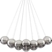 Lodes Random Cloud 23 Lampe à Suspension Chrome | 3000 K | Ø 28 cm