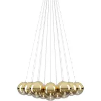 Lodes Random Cloud 19 Lampe à Suspension Gold | 2700 K | Ø 23 cm